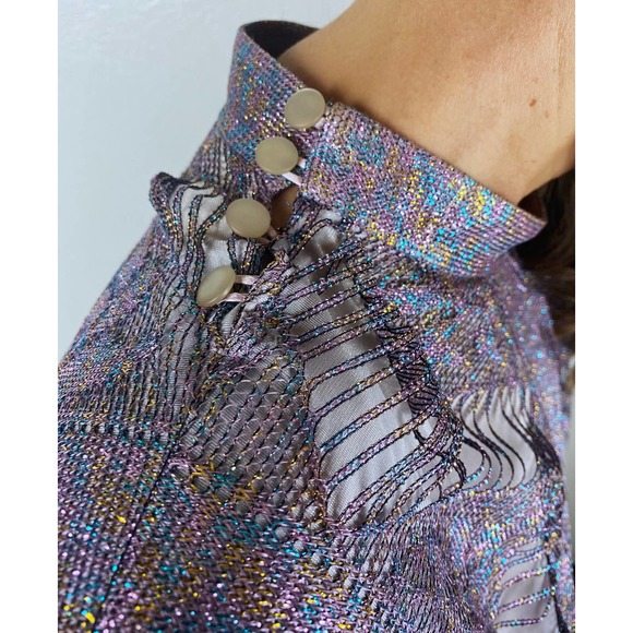 vintage 90s BLACK Liz Claiborne BELTED JUMPSUIT M/L utility military pantsuit - Picture 5 of 10